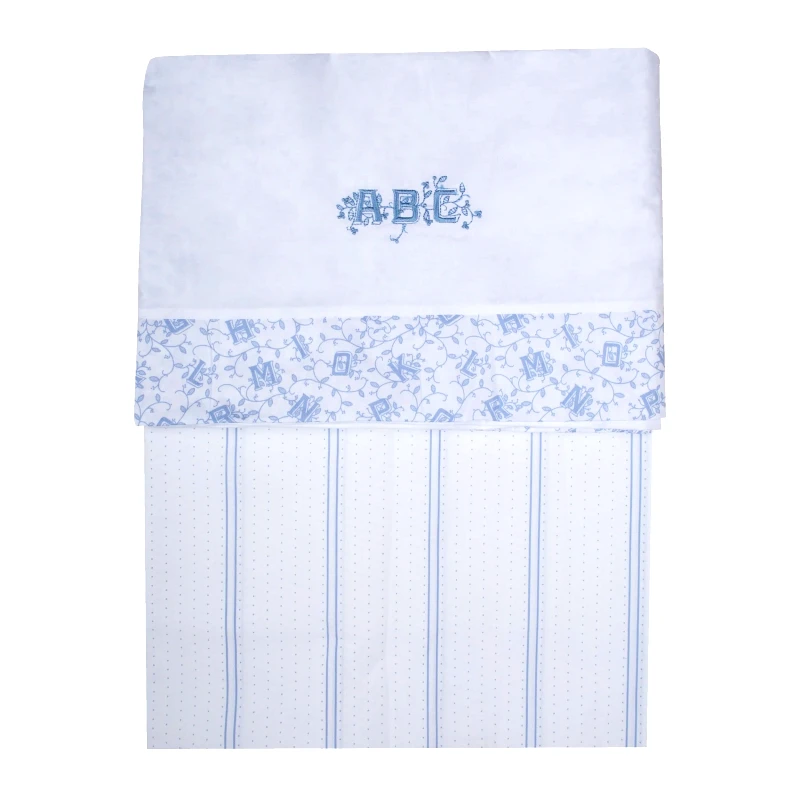 Laura Ashley Laura Ashley Σετ Βρεφικά Σεντόνια Alphabet Sky