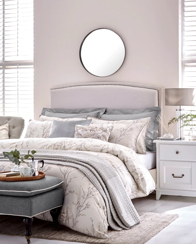 Laura Ashley Laura Ashley Κουβερλί Υπέρδιπλο Pussy Willow Dove Grey