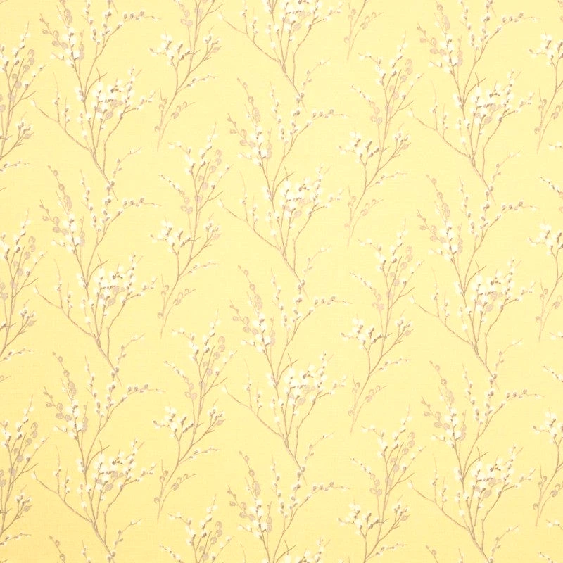 Laura Ashley Laura Ashley Ύφασμα Pussy Willow Camomile με το Μέτρο Φάρδους 137εκ