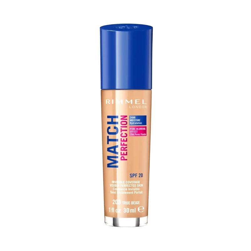 RIMMEL Match Perfection Foundation SPF20 30ml