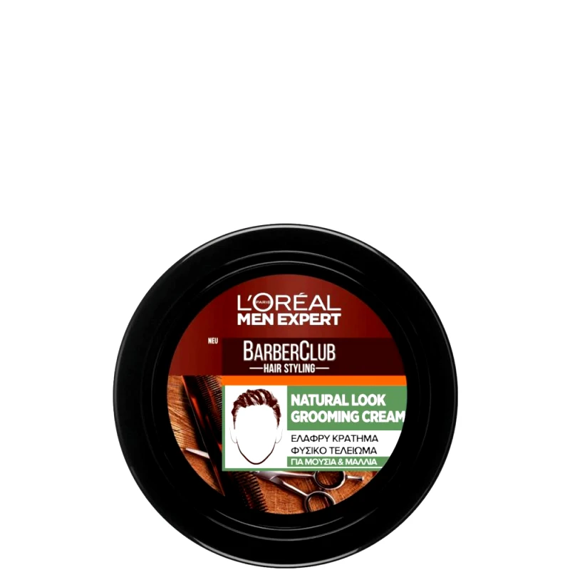 L''OREAL PARIS MEN EXPERT Barber Club Grooming Cream, for Face & Hair - Light hold 75ml