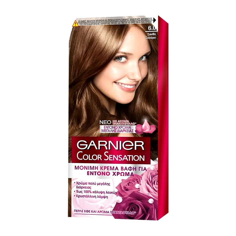 COLOR SENSATION Color Sensation 6.0 Ξανθό Σκούρο 40ml