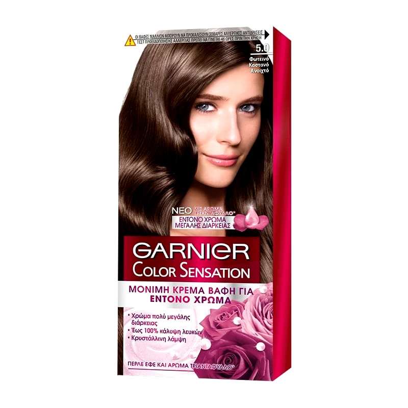 COLOR SENSATION Color Sensation 5.0 Φωτεινό Καστανό Ανοιχτό 40ml