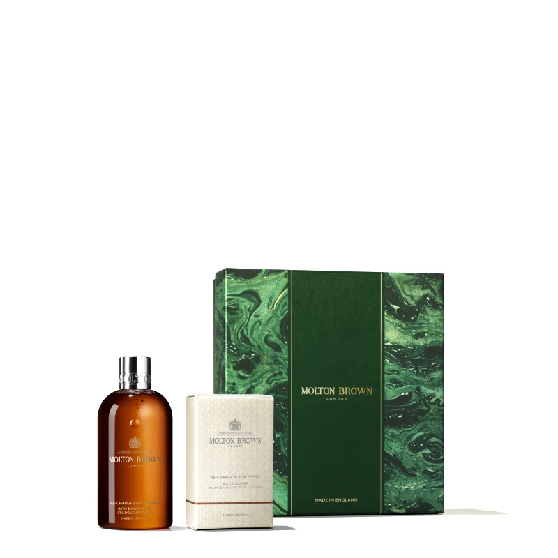 MOLTON BROWN Re-charge Black Pepper Body Care Gift Set