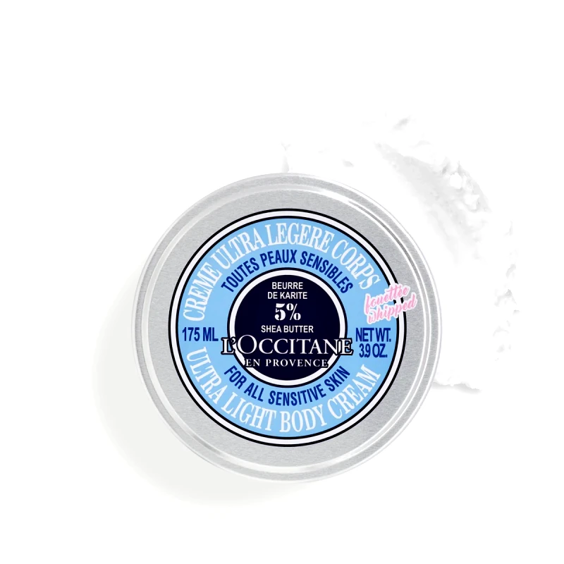 L''OCCITANE Shea Butter Ultra Light Body Cream 175ml