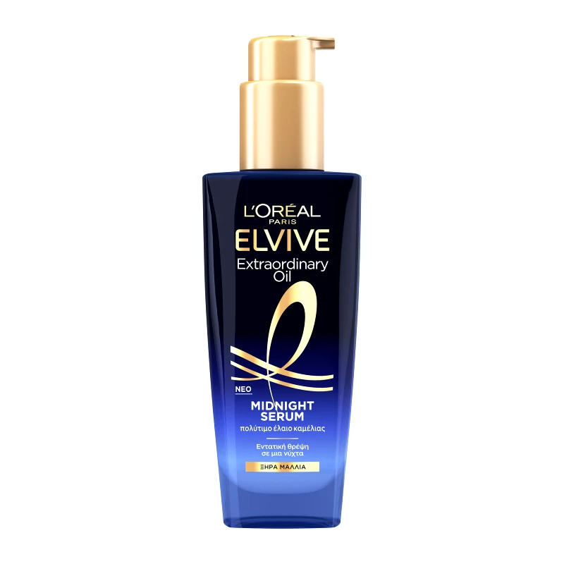 ELVIVE Extraordinary Oil Midnight Serum Για Ξηρά Μαλλιά 100ml