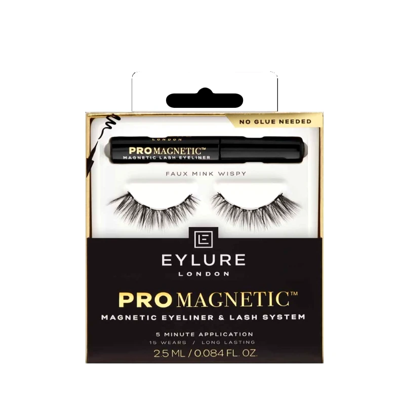 EYLURE Promagnetic Magnetic Eyeliner & Lash System Kit Faux Mink Wispy