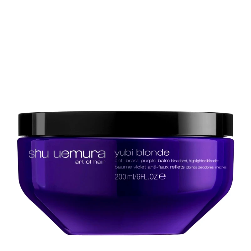 SHU UEMURA Υubi Blonde Αnti-Brass Purple Balm Μωβ Μάσκα για Ξανθά Μαλλιά 200ml