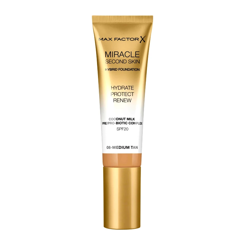 MAX FACTOR Miracle Second Skin Hybrid Foundation SPF20 30ml