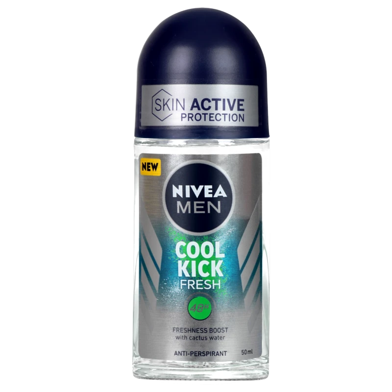 NIVEA NIVEA MEN Cool Kick Fresh Roll-On Ανδρικό Αποσμητικό 50ml