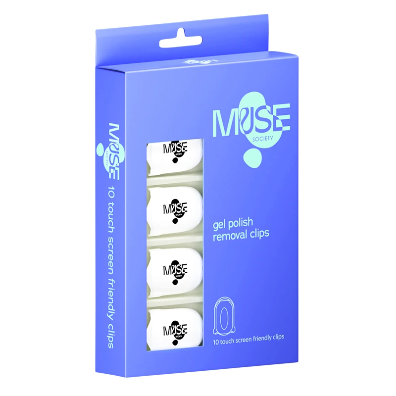 MUSE SOCIETY Gel Polish Removal Clips