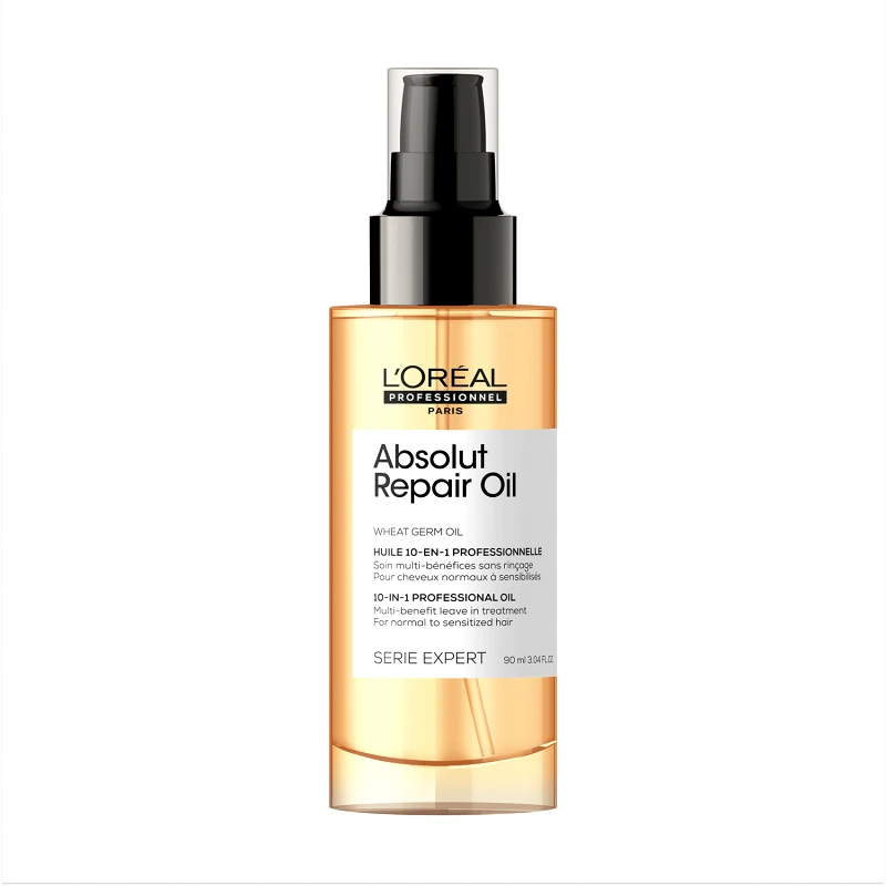 L''OREAL PROFESSIONNEL Serie Expert Absolut Repair Έλαιο Εντατικής Αναδόμησης Πολλαπλών Χρήσεων Για Ταλαιπωρημένα Μαλλιά 90ml