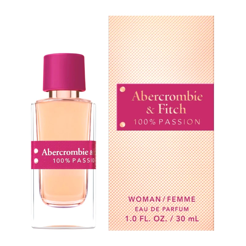 ABERCROMBIE & FITCH 100% Passion For Her Eau De Parfum