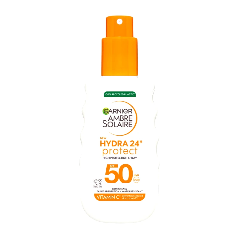 AMBRE SOLAIRE Hydra24 Spray Για Υψηλή Αντηλιακή Προστασία Spf50 150ml