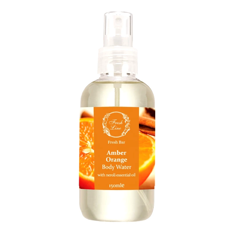FRESH LINE Amber Orange Αρωματικό Νερό Σώματος 150ml