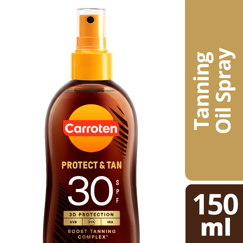 CARROTEN Αντηλιακό Λάδι Μαυρίσματος Protect & Tan Spray Spf30 150ml