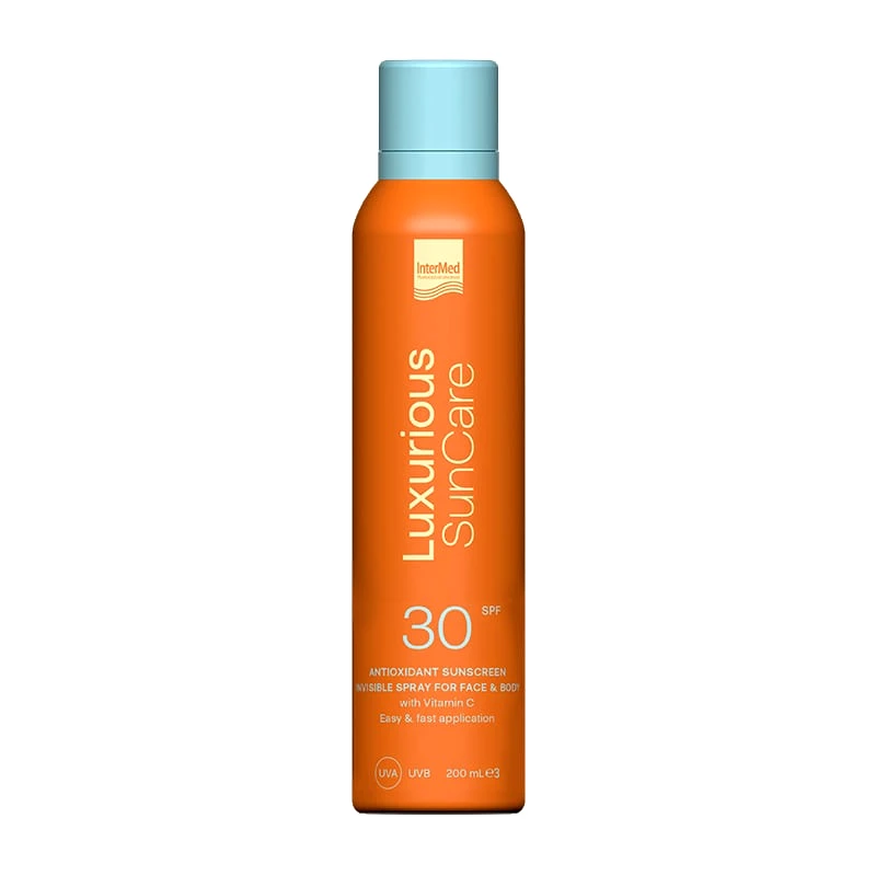 LUXURIOUS Antioxidant Sunscreen Invisible Spray SPF30 200ml