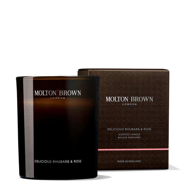 MOLTON BROWN Delicious Rhubarb & Rose Signature Candle 190gr