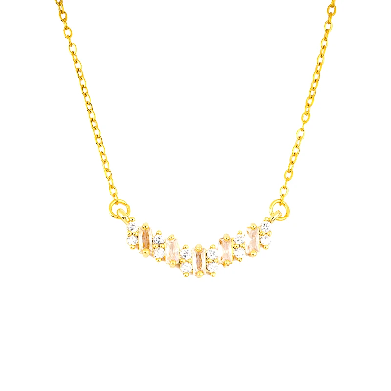 POWER OF SYMBOL Μενταγιόν Με Στράς Επίχρυσο