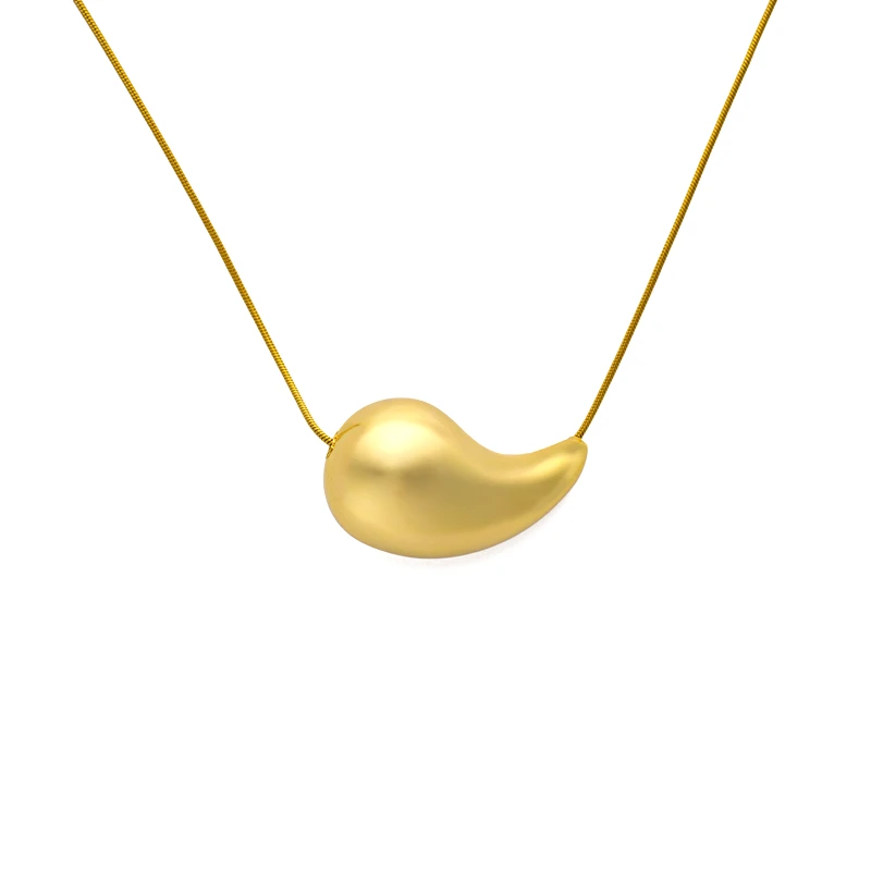 POWER OF SYMBOL Μενταγιόν Σταγόνα Επίχρυσο