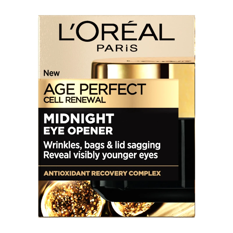L''OREAL PARIS Age Perfect Κυτταρική Αναπλάση Κρέμα Ματιών Νυκτός Midnight 15ml