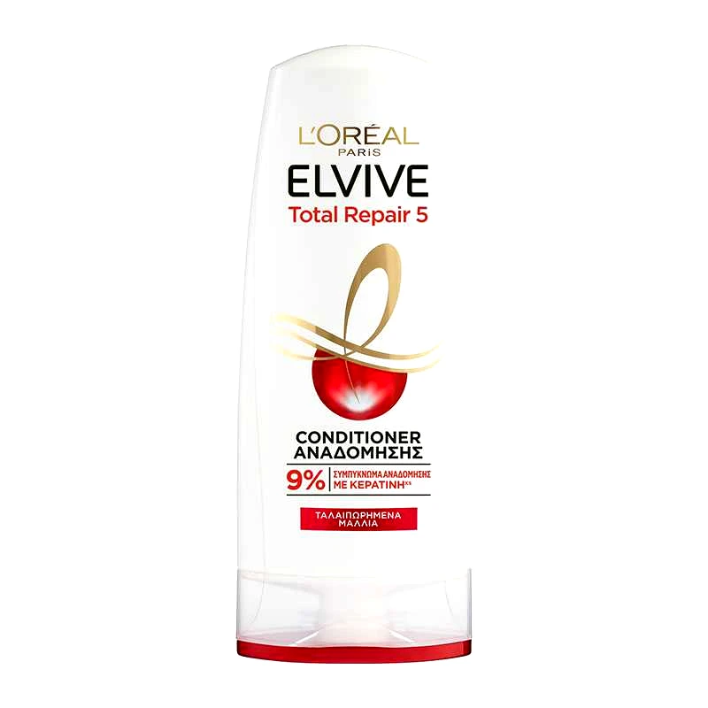 ELVIVE Total Repair 5 Conditioner Αναδόμησης Ταλαιπωρημένων Μαλλιών 300ml