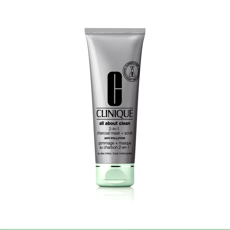 CLINIQUE All About Clean™ 2-in-1 Charcoal Mask + Scrub 100ml