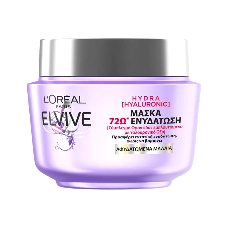 ELVIVE Elvive Hydra Hyaluronic Μάσκα Ενυδάτωσης 300ml