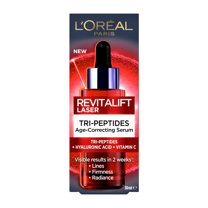 L''OREAL PARIS Revitalift Laser Αντιγηραντικος Ορός Προσώπου Με Τριπεπτιδια 30ml