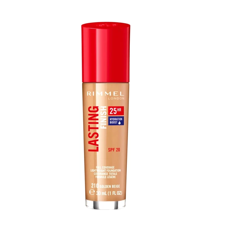 RIMMEL Lasting Finish 25hr Foundation with Comfort Serum SPF20 30ml