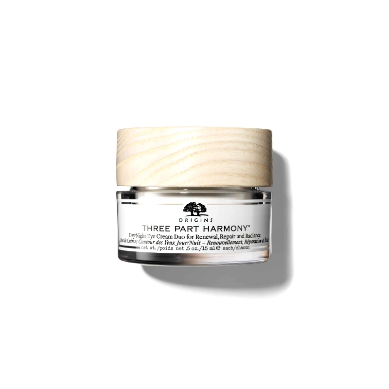 ORIGINS Three Part Harmony™ Day & Night Eye Cream Duo For Renewal, Repair And Radiance 15ml