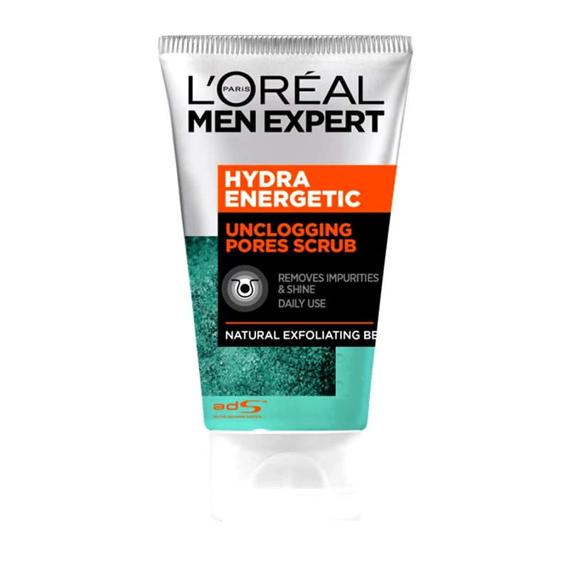 L''OREAL PARIS MEN EXPERT Hydra Energetic Unclogging Pores Scrub 100ml