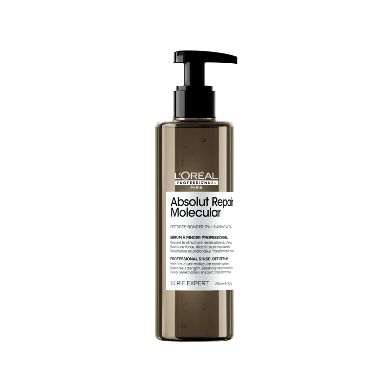 L''OREAL PROFESSIONNEL Serie Expert Absolut Repair Molecular Serum Μοριακής Επανόρθωσης Που Ξεβγάζεται Για Ταλαιπωρημένα Μαλλιά 250ml