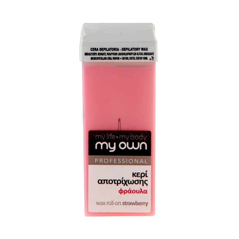 my own Wax Roll-On Φράουλα 100ml