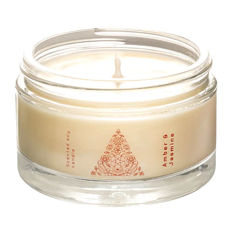 RADIANT Amber & Jasmine Scented Soy Candle 160gr