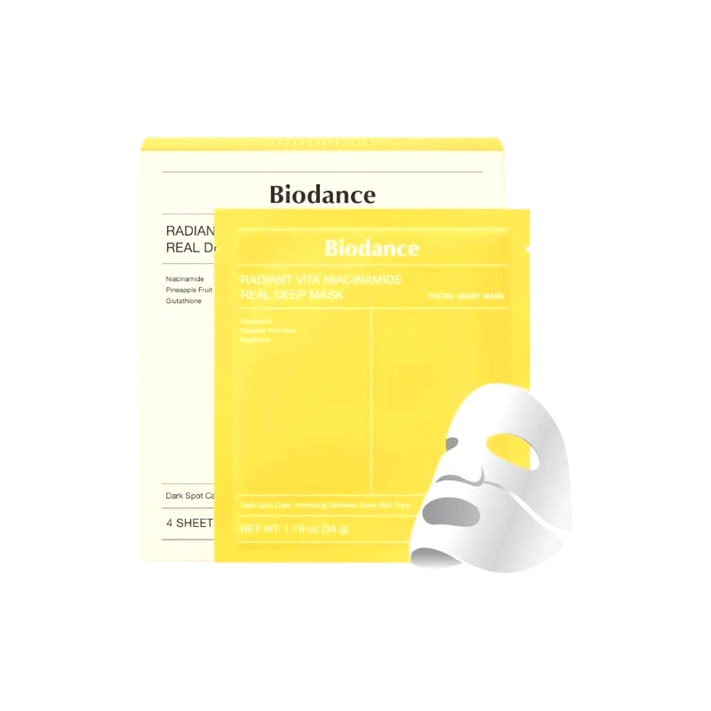 BIODANCE Radiant Vita Niacinamide Real Deep Mask 34gr
