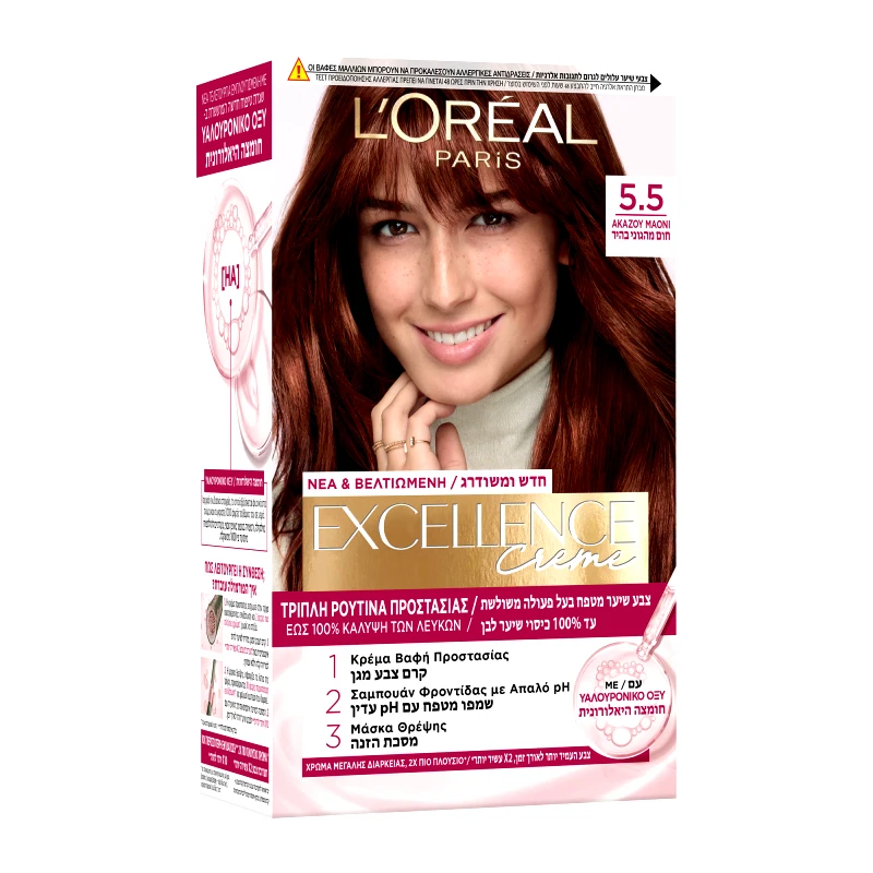 EXCELLENCE CREME Excellence Creme 5.5 Ακαζού Μαόνι 48ml