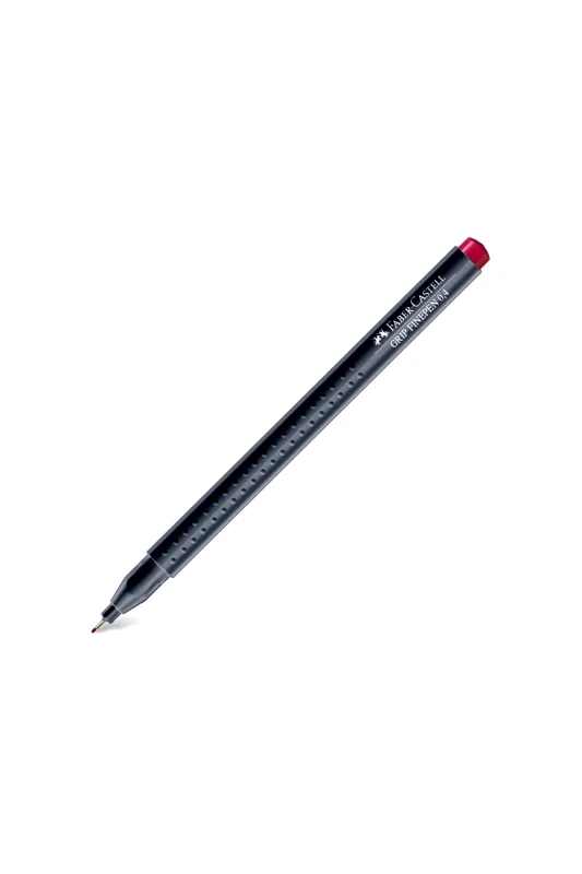FABER-CASTELL Faber-Castell στυλό Grip Fineliner 0.4 Κόκκινο - Κερασί - 077151626