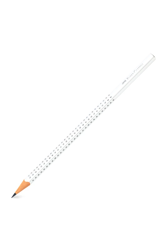 FABER-CASTELL Faber-Castell Μολύβι B Grip Sparkle Λευκό - 077118305