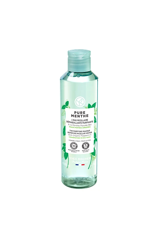 YVES ROCHER Yves Rocher Pure Menthe Purifying Makeup Removing Micellar Water 200 ml - 96880