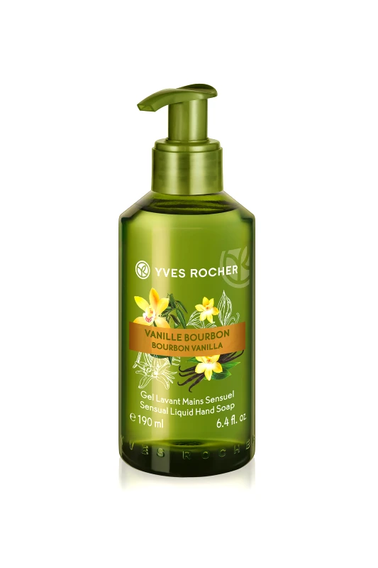 YVES ROCHER Yves Rocher Sensual Liquid Hand Soap Bourbon Vanilla 190 ml - 50193