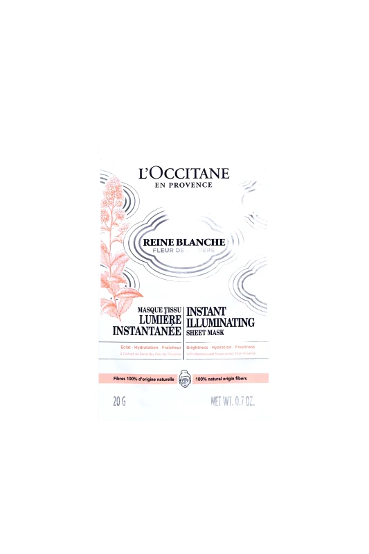 L'OCCITANE L'Occitane Reine Blanche Sheet Mask 26g - 5110498
