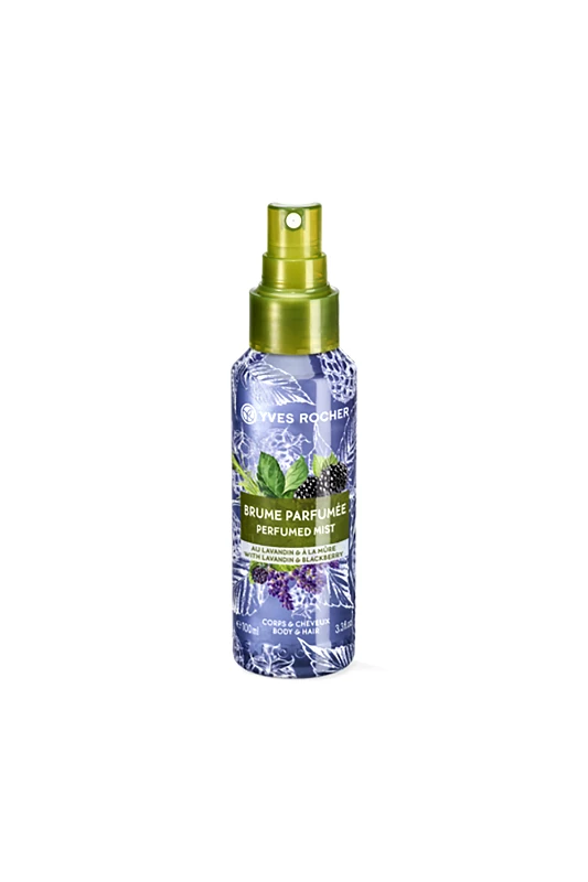 YVES ROCHER Yves Rocher Relaxing Perfumed Mist Lavandin Blackberry for Hair & Body 100 ml - 55269