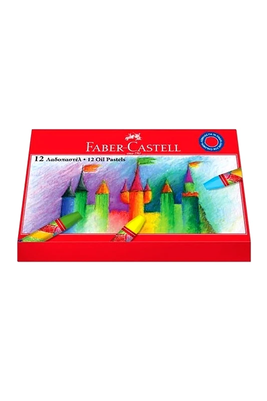 FABER-CASTELL Faber-Castell Κραγιόν λαδοπαστέλ Σετ των 12 χρωμάτων - 07752821253