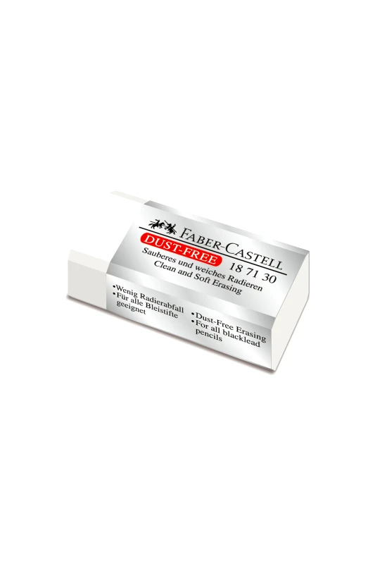 FABER-CASTELL Faber-Castell Γόμα Mini Dust Free Λευκή - 077187130