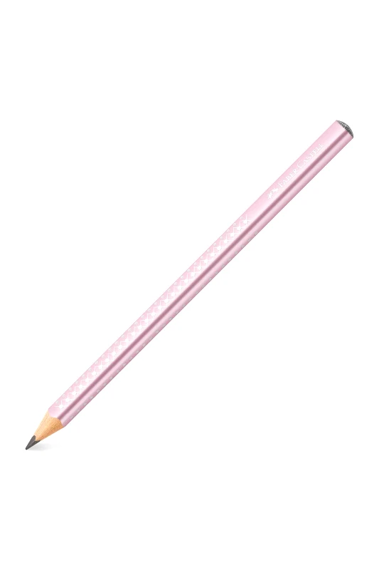 FABER-CASTELL Faber-Castell μολύβι Jumbo Sparkle II Μεταλλικό Ροζέ - 077111661