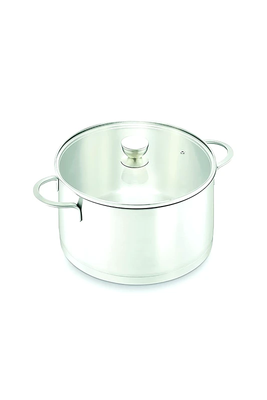 COOK SHOP Cook-Shop χύτρα ανοξείδωτη με καπάκι 28 cm -7,8 lt - 30002455