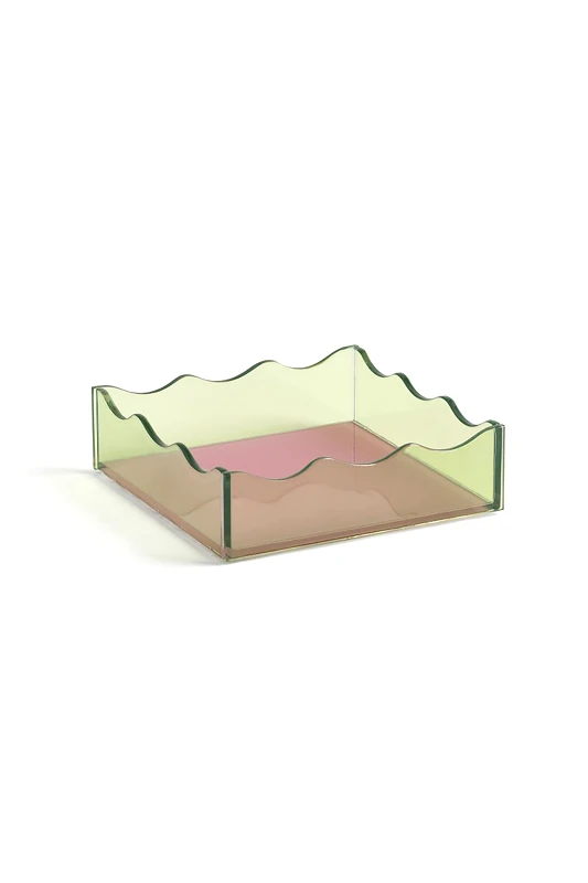 &K AMSTERDAM &K Amsterdam δίσκος κοσμημάτων από γυαλί 14 x 14 x 4.5 cm - 2712-06