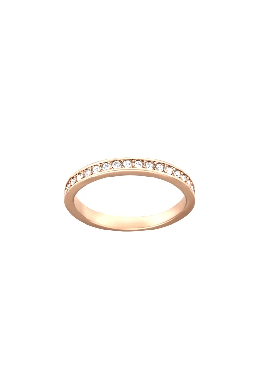 SWAROVSKI Swarovski Rare Ring, White, Rose-gold tone plated - 5032902