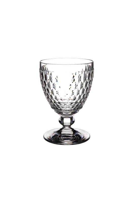 VILLEROY & BOCH Villeroy & Boch κρυστάλλινο ποτήρι νερού με ανάγλυφο σχέδιο "Boston" 9.5 cm - 7299-0130
